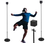 New! Hadar- VR Glass Stand a Compatible with SteamVR Base Station 2.0 -for Sensor Stand, Base Station, and Oculus Rift Constellation -with Modern Stable Base (2-Pack)