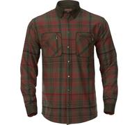New Härkila Hunting and Leisure Shirt Flannel - PAJALA - Red Autumn Check