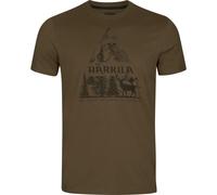 New - Härkila Hunting Shirt - T-Shirt Nature - Willow Green