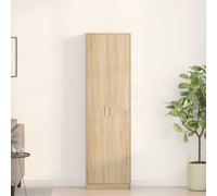 Hallway Bedroom Wardrobe Tall Larder Cupboard Storage Pantry Utility Cabinet