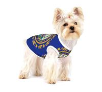 New Hampshire state flag print Tshirts for Small Dogs Dog's Fashion Shirt Breathable Sleeveless Shirts for Small Dogs