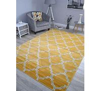 New Hand Carved Ochre Gold Grey Mustard Black Silver Small Extra Large Size House Rugs Cheap