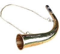 NEW HAND MADE SOLID BRASS FOX HUNTING HORN AUTHENTIC SOUND SHOOTING HUNT