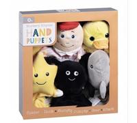New|| Hand Puppets 5 Pack, Includes: Spider, Duck, Humpty Dumpty, Star, Shark, Helps to build and practice vocabulary and provides precious, screen-free interaction||
