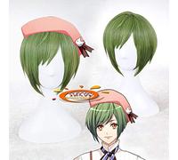 New Hand Tour A3! Cosplay Yuki Rurikawa Wigs Heat Resistant Synthetic Wig Halloween Carnival Party Hair Wigs + Wig Cap