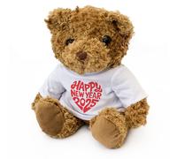 NEW - HAPPY NEW YEAR 2025 - Teddy Bear - Cute Cuddly Soft - Gift Present