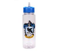 Half Moon Bay | Harry Potter | Ravenclaw House Crest | 750ml Reusable Plastic Water Bottle | Official Merchandise | Flip Straw Gym Travel Flask | Birthday or Christmas Gift