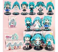 New Hatsune Miku Q Version Series Cinnamoroll Piapro First generation Generation Blind Box kid Toy Collection Gift Birthday Gift Random 3PC