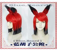 New Hazbin Cosplay Hotel ALASTOR Cosplay Wigs Hair Props Halloween Carnival Christmas Costumes Accessories