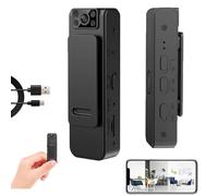 New HD 1080p Noise Reduction Camera, Night Sights Wide Angles, 180° Rotate, WiFi Portable Mini Cameras, Multi - Angle Shooting, Wide Application(Wifif version,32G)