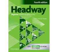 New Headway: Beginner A1: Workbook + iChecker without Key: The world's most trusted English course