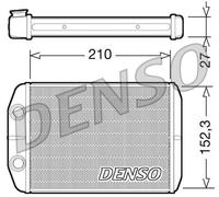 New Heat Exchanger, interior heating for FIAT:BRAVO II,RITMO III 77364969