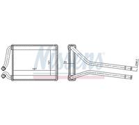 NISSENS 77537 Heater matrix