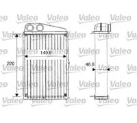 VALEO 812247 Heater matrix