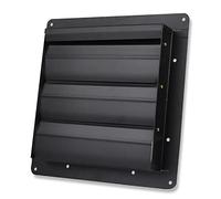 New Heavy Duty Industrial Commercial Axial Extractor Ventilation Shutter & Fan Ventilator Exhaust Shutter 10 12 16 & 18 Inches (10 inches Shutter)