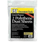 New Heavy Duty POLYTHENE Professional Decorating Large DUST Sheets UK Seller