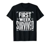 New Hire First Job Survival Funny Adult Week Work T-Shirt