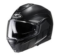 New HJC Full Face Motorcycle Helmet, Scooter Open Face Helmet, ECE 22.06 Approved Pinlock Ready Dual Visor Motorbike Helmets, Anti-Scratch and UV protection (L)