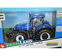 New Holland T7.315 HD Burago model Scale 1:32nd.
