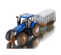 NEW HOLLAND T8.390 with Ifor Williams 3 Axles Salie Version - SIK8607