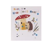New Home Card - New Home Card for Friend - New Home Card for Couple - Home Sweet Home - Cute Hedgehog Design