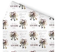 New Home gift wrapping paper, New home Paper, First House gift, moving out gifts