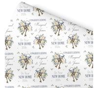 New Home gift wrapping paper, New home Paper, First House gift wrap, Moving present
