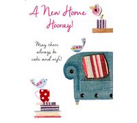 New Home Hooray! Greeting Card Second Nature Just to Say Cards