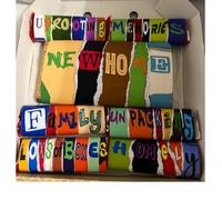 New Home, House, good luck novelty chocolate box. For friends and family. (7 inch brown box, Main bar - milk choc)