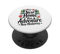 New Home New Adventure New Memories Modern Rustic Renovation PopSockets Adhesive PopGrip