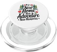 New Home New Adventure New Memories Modern Rustic Renovation PopSockets PopGrip for MagSafe