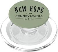 New Hope Pennsylvania USA Souvenir Design PopSockets PopGrip for MagSafe