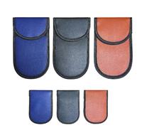 New Horrizon 3-Pack Faraday Pouch For Car keys, Car key Signal Blocker pouch, [LifetimeSupport] RFID Car Key Pouch, Keyless Car Key Signal Blocker Pouch, Anti-Theft Remote Entry-Car Pouch
