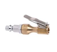 New Hot Open Tire Chuck Air Hose Quick Connect Adapter 1/4 Female NPT Open Brass Air Chuck
