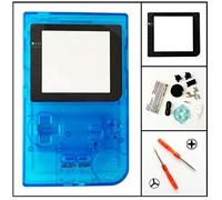 New Housing Shell Cover Case Replacement Parts For Nintendo Gameboy Pocket GBP Console-Clear Light Blue.