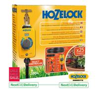 Hozelock CLASSIC MICRO 25 Pot Garden Watering System and Sensor Timer