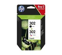 New HP 302 Black & Colour Combo Inks for HP Officejet 3630 3830