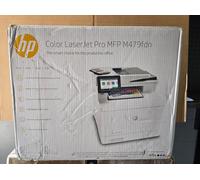HP Color LaserJet Pro MFP M479fdn, Print, copy, scan, fax, email, Scan to email/PDF; Two-sided printing; 50-sheet uncurled ADF