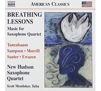 New Hudson Saxophone Quartet - Breathing Lessons: Music For Saxophone Quartet