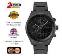 Hugo Boss 1513676 Mens Chronograph Quartz Watch with Stainless Steel Strap