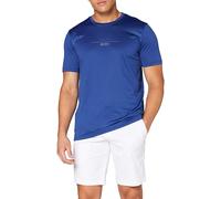 New Hugo BOSS blue sports athleisure t-shirt muscle regular fit Large L XXL £79