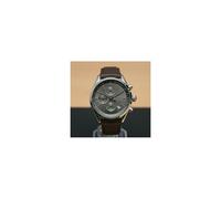 New Hugo Boss Grand Prix 1513476 Mens Watch - Brown Leather Strap, Grey Chronograph Dial, Quartz