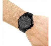 NEW HUGO BOSS VELOCITY 1513720 BLACK RUBBER STRAP MENS WATCH GIFT