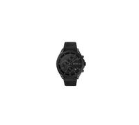 NEW HUGO BOSS VELOCITY 1513720 BLACK RUBBER STRAP MENS WATCH GIFT
