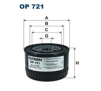 HYDRAULIC FILTER AUTOMATIC TRANSMISSION OP 721 FOR RENAULT TRUCKS 6.2L 6cyl