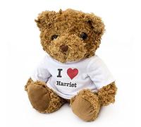 NEW - I LOVE HARRIET - Teddy Bear - Cute And Cuddly - Gift Present Birthday Xmas Valentine