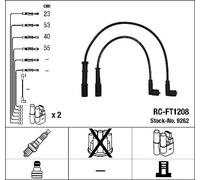 New Ignition Cable Kit for FIAT LANCIA:PANDA,PUNTO,YPSILON,DOBLO MPV 46749624