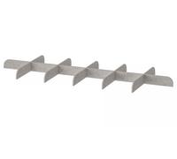 New IKEA KOMPLEMENT Divider for pull-out tray,light grey,Pax Wardrobe,100x35cm