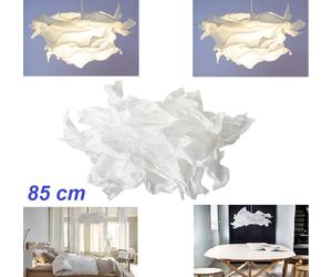 New Ikea KRUSNING Pendant lamp shade, white, 55 x 85 cm Stylish Lamp Shade