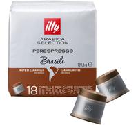 NEW Illy Coffee Capsules Arabica Selection Brasile 18 Count Iperespresso Espr...